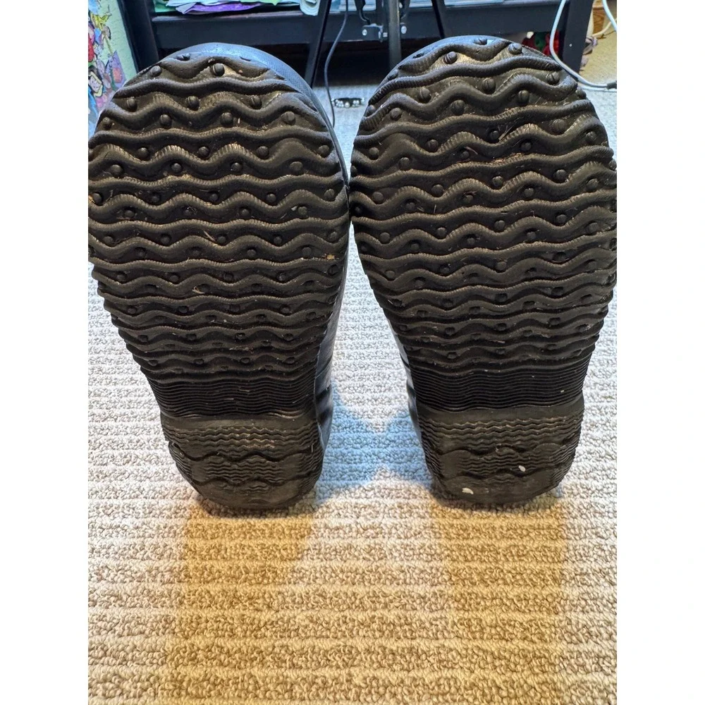 Bogs Solid Classics Kids‎ Waterproof Insulated Winter Boots Black Navy size 3
